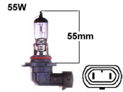 HB4 12V halogen polttimo - 9006 - 55W - P22D