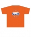 Lasten Gulf t-paita oranssi
