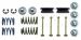 JARRUKENKIEN KIINNIKE SRJ GM vm. 64-03, 9,5" x 2" / 11" x 2" jarruille