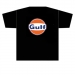 Gulf T-paita musta kaksoispainatus
